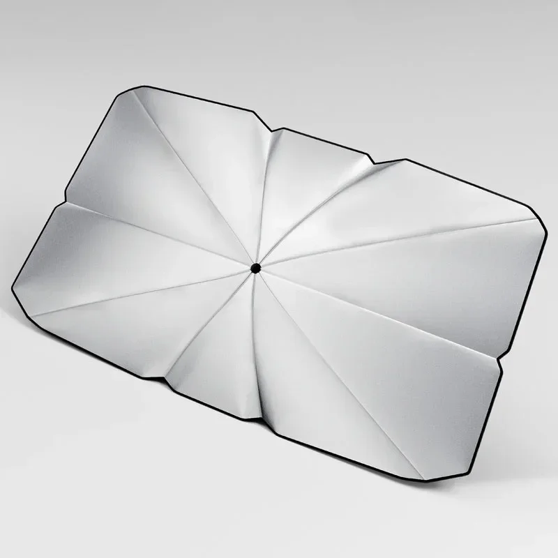 Pára-sol do pára-brisa dianteiro, guarda-sol dobrável do carro de verão, isolamento térmico e produtos de proteção solar, guarda-sol do carro 2025