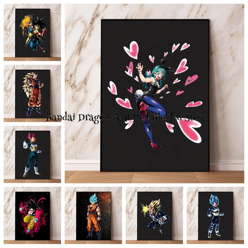 

Dragon Ball Anime Character Poster Canvas Painting Suitable for Fashion Home Room Wall Decor Christmas Children Gift Picture