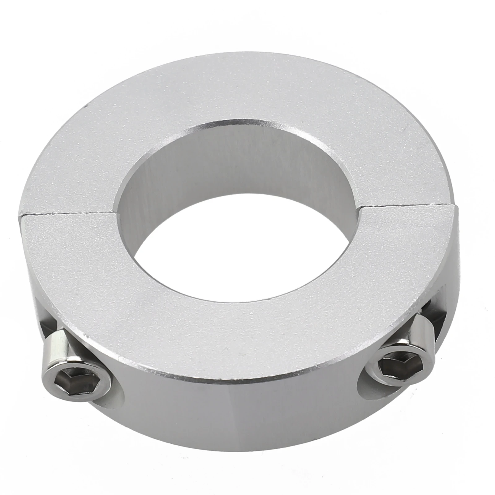 Clamp Collar Double Split Inside Diameter Shaft Collar Clamp Type Zinc Plated Black Oxide Finish 13-30m Fixed Rings Clamp Collar