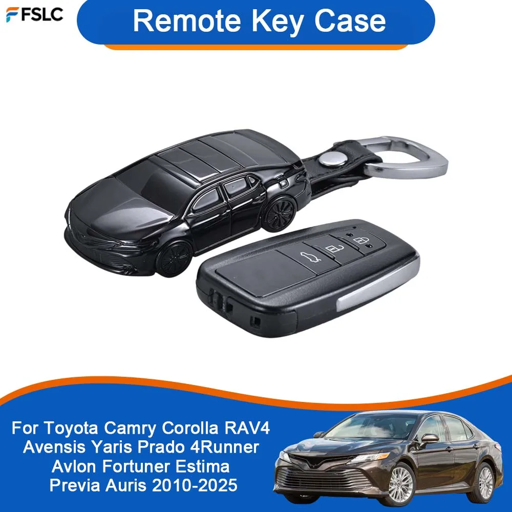 

Cars Accessories Remote Key Case For Toyota Camry Corolla RAV4 Avensis Yaris Prado 4Runner Avlon Fortuner Estima Previa Auris