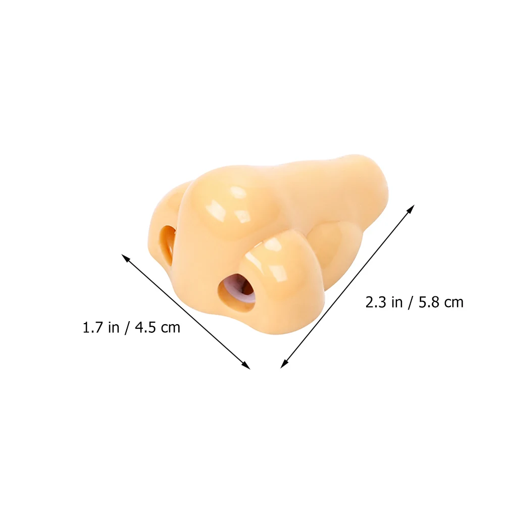 

12Pcs Nose-Shaped Pencil Sharpener Manganese Steel Easy Sharpen Portable Stationery Kit for Study Office Christmas