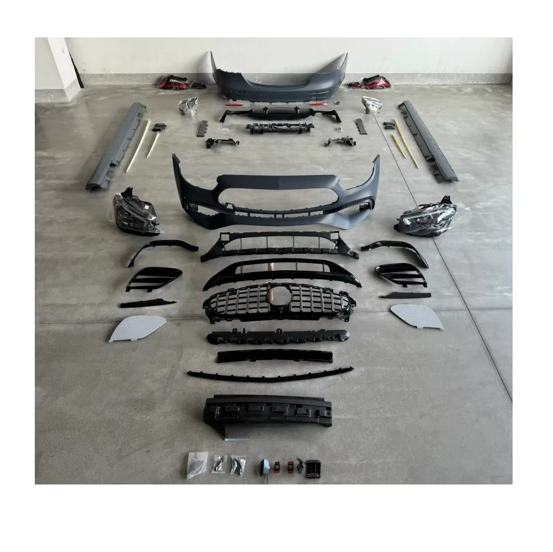

Car Bumper Conversion Facelift Upgrade Body Kit for Benz W213 17-20 Old Change to New 2021+ E63 Bodykit