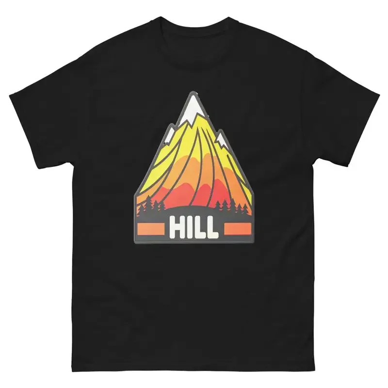 Hill Geographical Landscape Location Scenery T Shirt