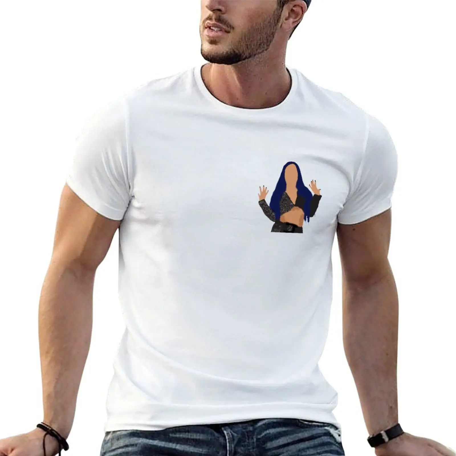 

Sasha banks T-Shirt men t shirt cotton 100% cotton t shirts man 100% man t shirts for men T-shirt