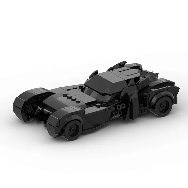 MOC Gotham Knights Batmobile Speed Champions Super Sports Cars Building Blocks Bricks Education Kids Toys Gifts For Boys Girls