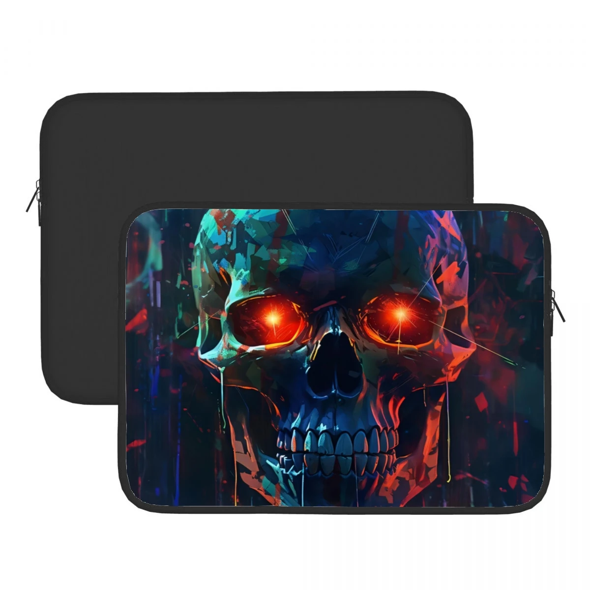 

skull Laptop Bag Printed Pattern Fashion Ultra-thin Shockproof Portable Tablet Sleeve Bag Laptop Bag