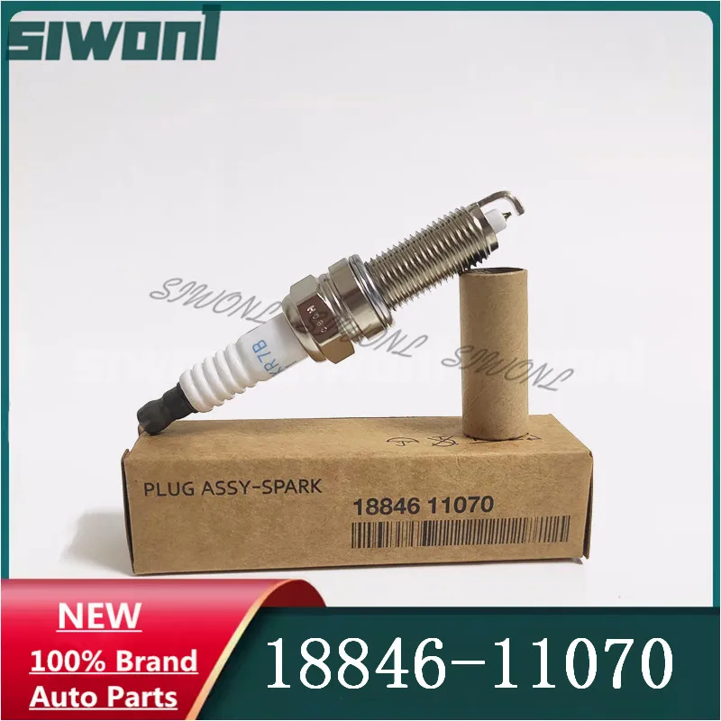

6pcs/lot 1884611070 SILZKR7B11 Iridium Spark Plugs For Hyundai Sonata 8 Elantra IX35 18846-11070 High Quality SILZKR7B-11