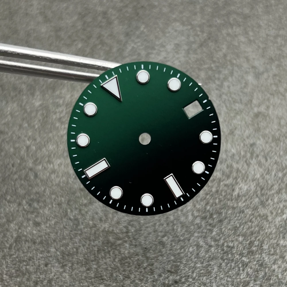 جديد 28.5 مللي متر التدرج ساعة الطلب ل NH35 NH36 4R 7S ساعة يد تعمل بالحركة الوجه لتقوم بها بنفسك تعديل الملحقات