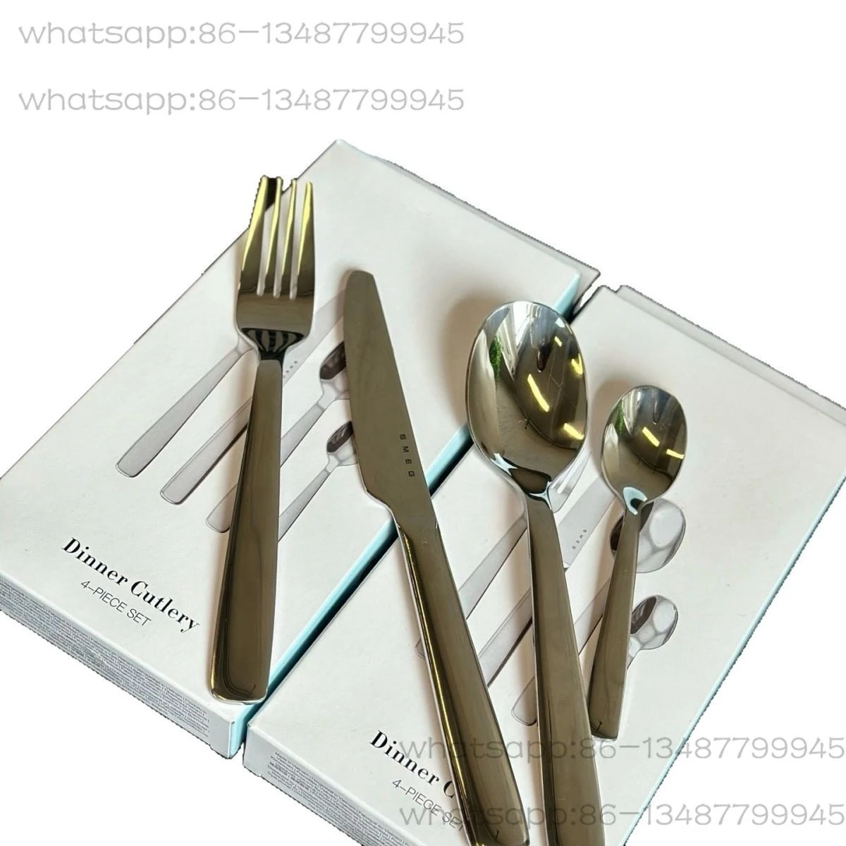 S * E * Stainless Steel Western-style Light Dining Set, Thickened and Durable Knife, Fork and Spoon