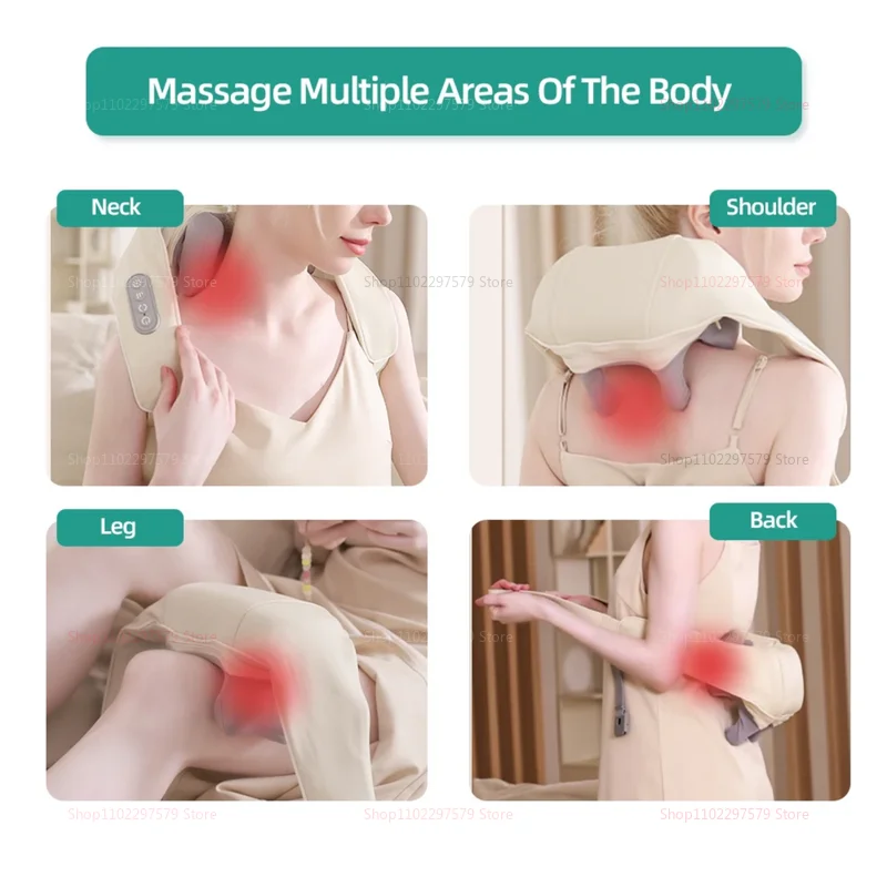 مدلك الرقبة لتخفيف الآلام الأنسجة العميقة يخفف التوتر مدلك العجن مع الحرارة يحسن الدورة الدموية يخفف وجع العضلات