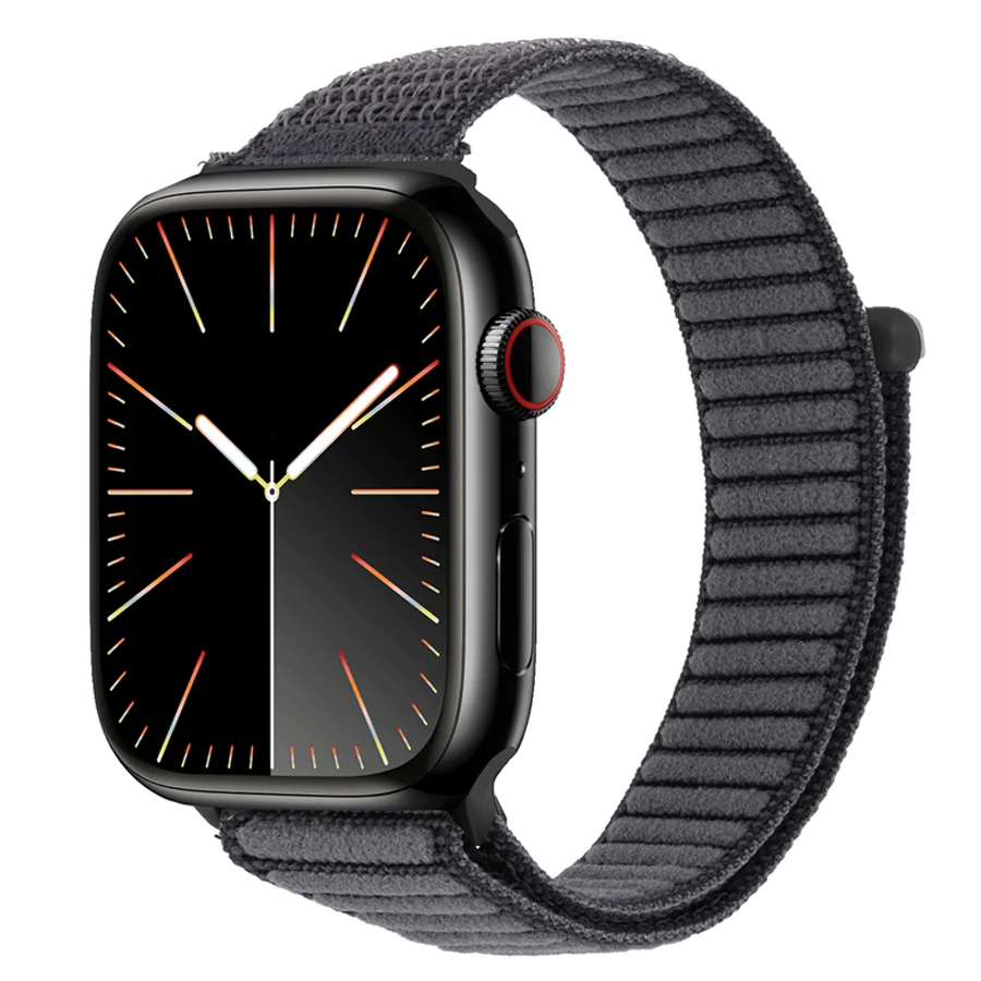 Nylon bandje voor Apple Watch Ultra 2 3 horlogeband 45mm 49mm 42mm 46mm 44mm 41mm 40mm armband Iwatch serie 11 9 8 7 6 SE 10