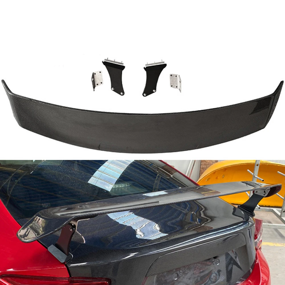 

Carbon Fiber Fibre Rear Trunk Spoiler Big Wing For Toyota GT86 Subaru BRZ Bodykit