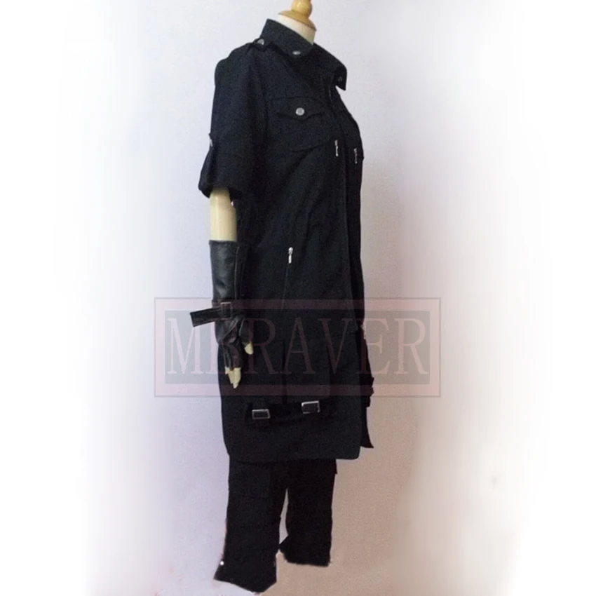 Disfraz de Final Fantasy XV Noctis Lucis Caelum, uniforme de Navidad para fiesta de Halloween, personalizado, de cualquier tamaño