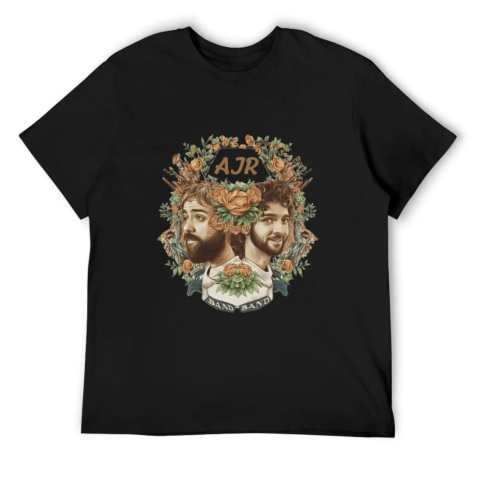 

AJR Band: Harmonious Fusion T-Shirt korean fashion animal prinfor boys plus sizes anime shirts men