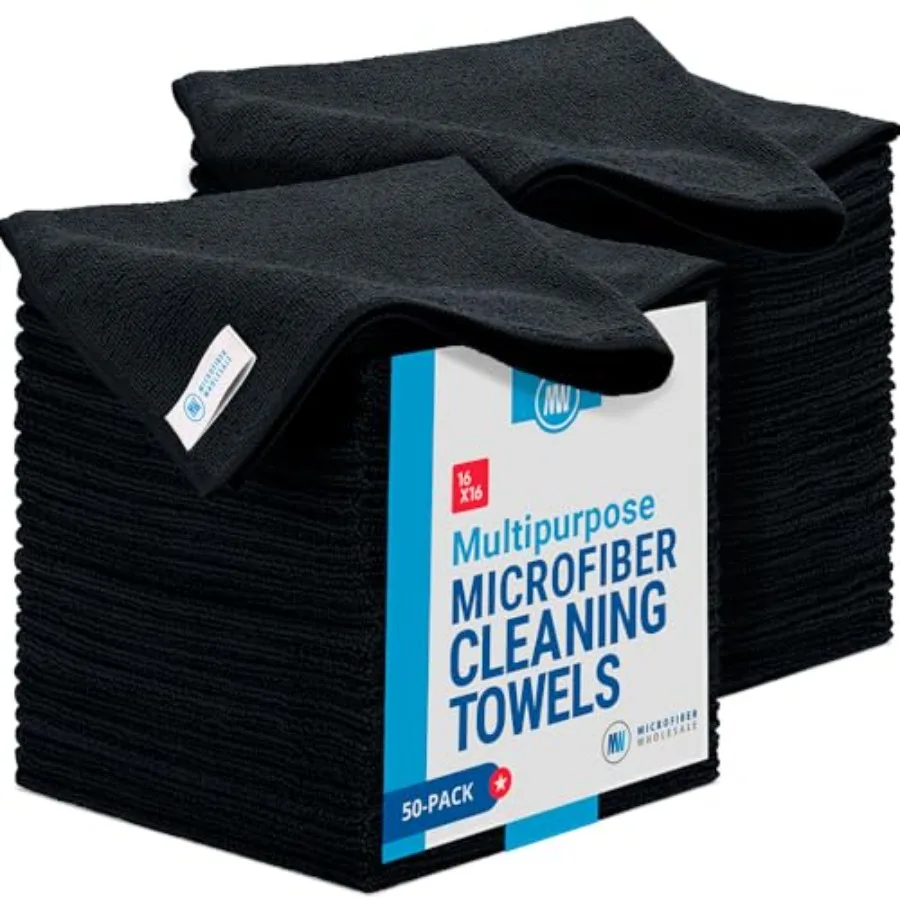

16" x 16" All Purpose Towels - - Reusable Wash Cloths Dust Kitchen Car Shop Rags for Cleaning