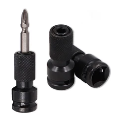 1/2 Polegada Square Para 1/4 Polegada Hex Catraca Soquete Chave De Impacto Soquete Conjunto Adaptador Spanner Drive Converter Ferramentas de Liberação Rápida