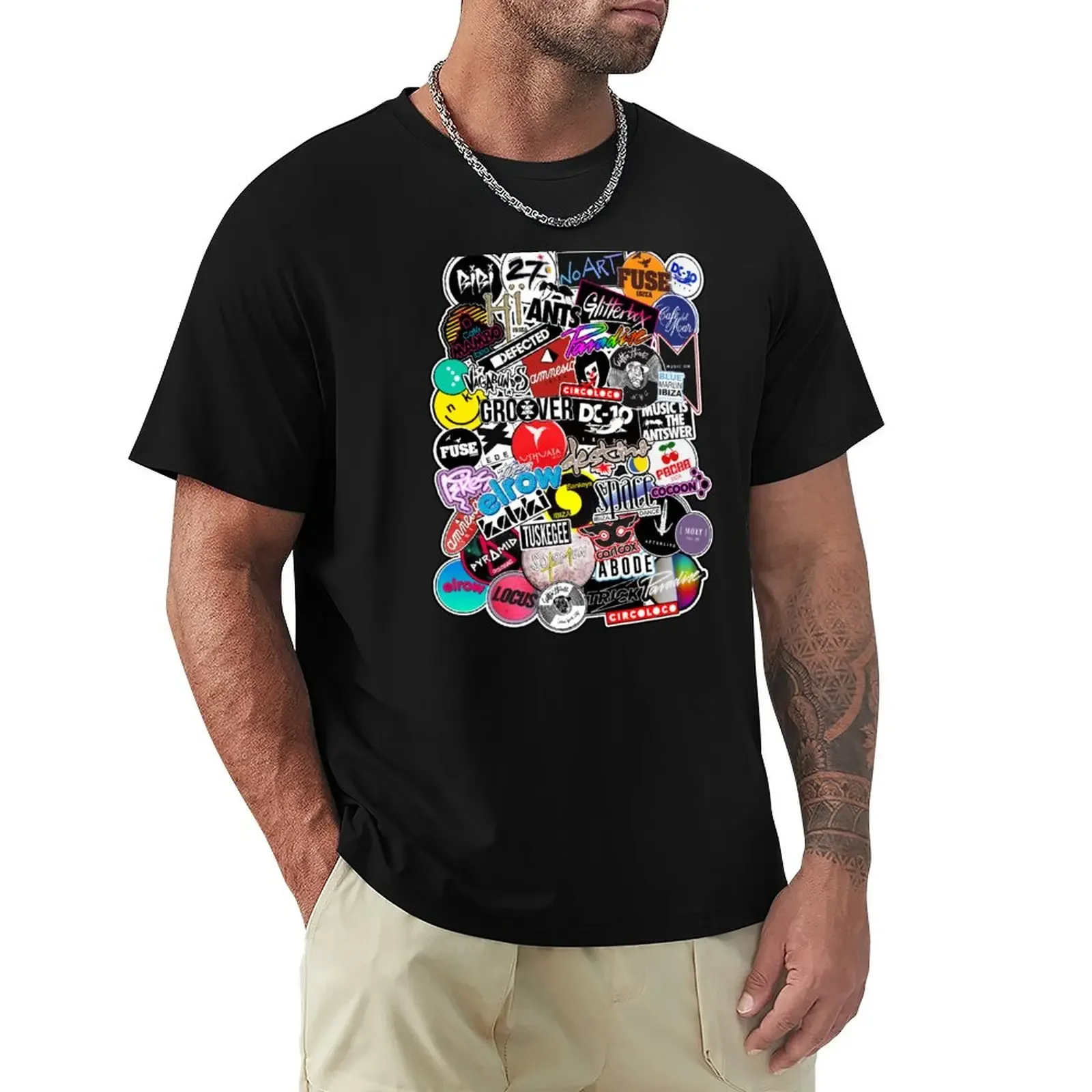 IBIZA LEGENDS - ICONIC CLUBS T-Shirt summer clothes plain cute tops mens graphic t-shirts funny