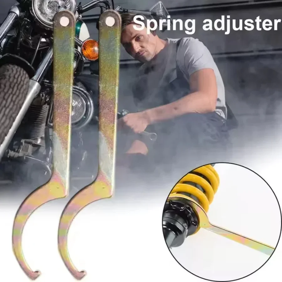 MOGGIC 185mm Motorcycle Repair Tools Shock Absorber Moto Spanner Wrench Spring Adjuster Absorption Tool Modification Accessories
