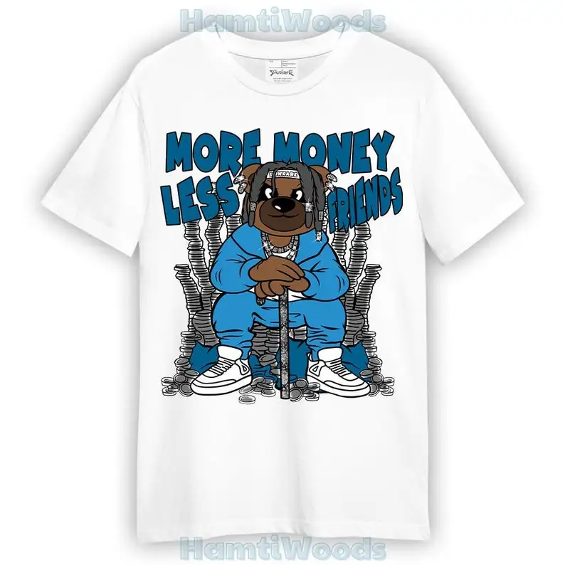 Dunkare Powder Blue 9s Shirt - More Moneys Bear Shirt Unisex