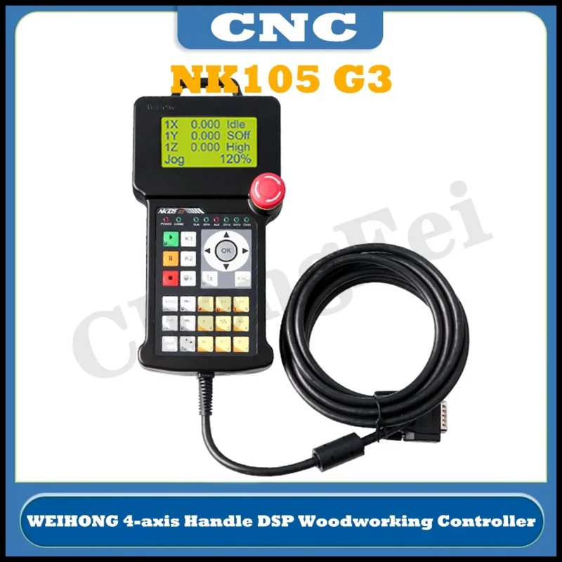 CNC Weihong NK105 G3 Handle DSP Woodworking Controller 3Axis 4Axis Motion Control System For CNC Router Automatic Tool Changer