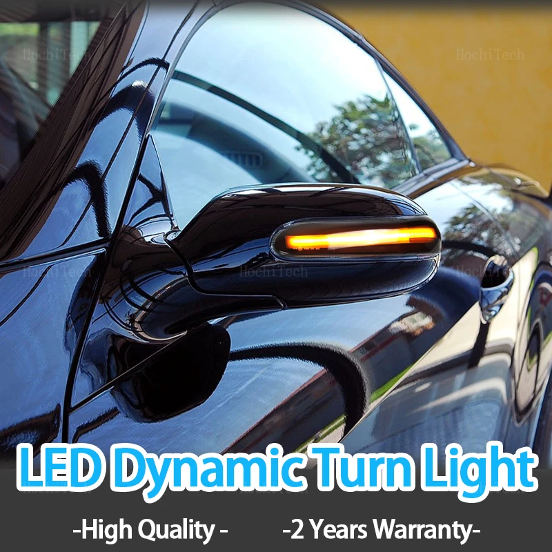 

2PCS LED Dynamic Turn Signal Light Mirror Indicator Blinker Lamp for Mercedes Benz SLK SL Class R171 W171 R230 W230