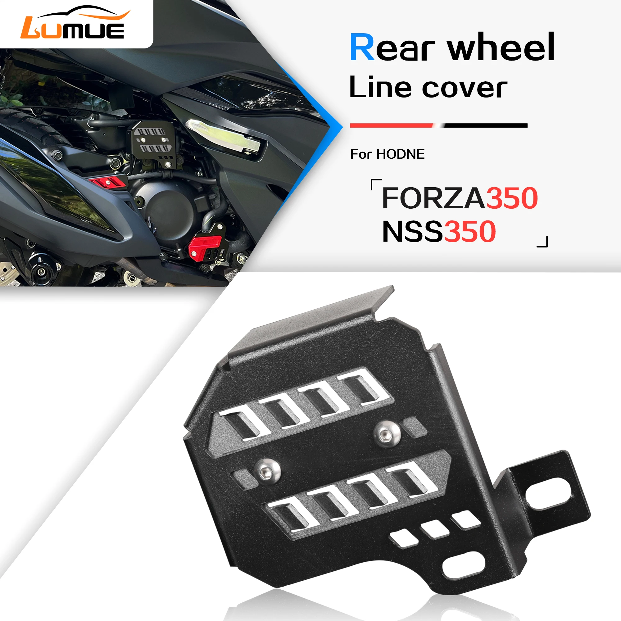 Motorcycle Forza NSS 350 Ignition Coil Cap decorate Cover High Pressure coil protective cover Guard For Honda Forza350 NSS350