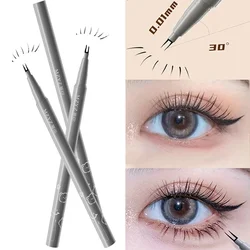 New Lower Eyelash Pencil Two Claw Liquid Eyeliner Waterproof Quick Dry Smooth Eye Liner Ultra-thin 2 Fork Eyebrow Tattoo Pencil