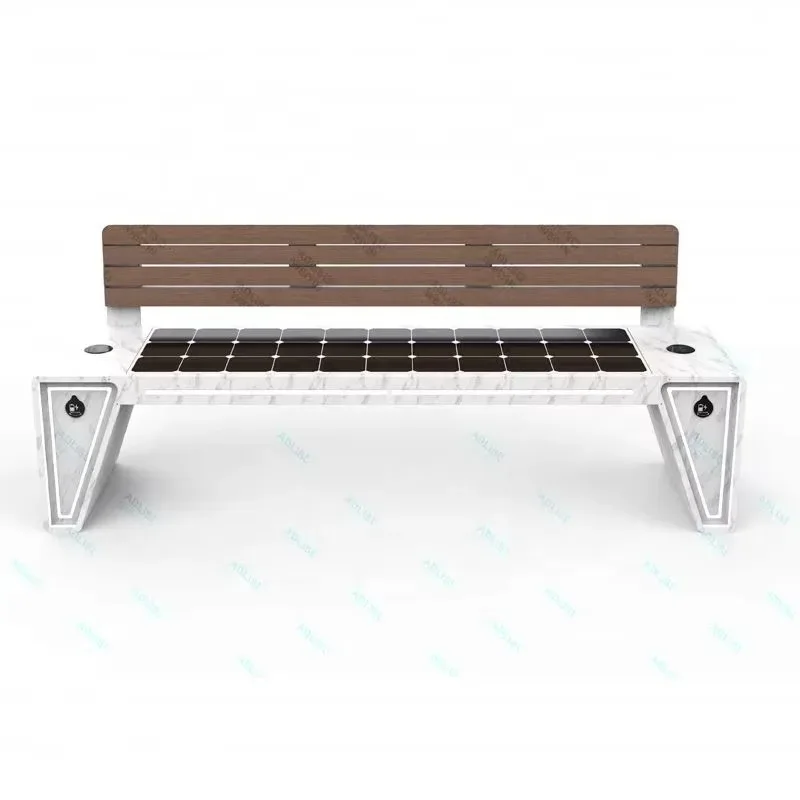 Durable Steel Street Bench, Factory Direct Supply Outdoor Public Garden Park Bench