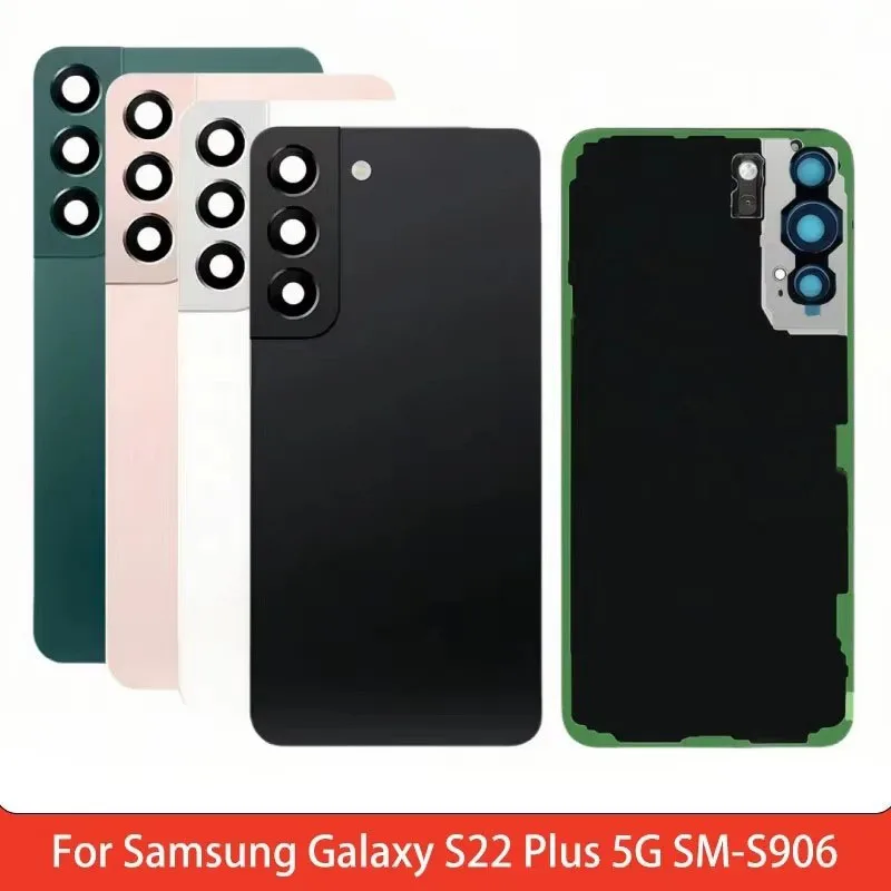 Battery Back Cover for Samsung Galaxy S22 Plus 5G SM-S906 back cover for Samsung Galaxy S22+ Repair Replacement Part