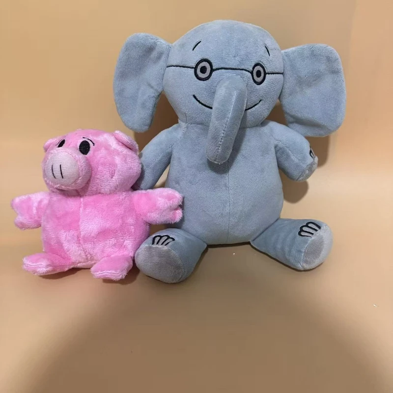 

Anime elephant and piggie Plush Toys Cartoon Stuffed Pillow Home Bed Sofa Decoration Plushie Dolls Fans Birthday Christmas Gifts