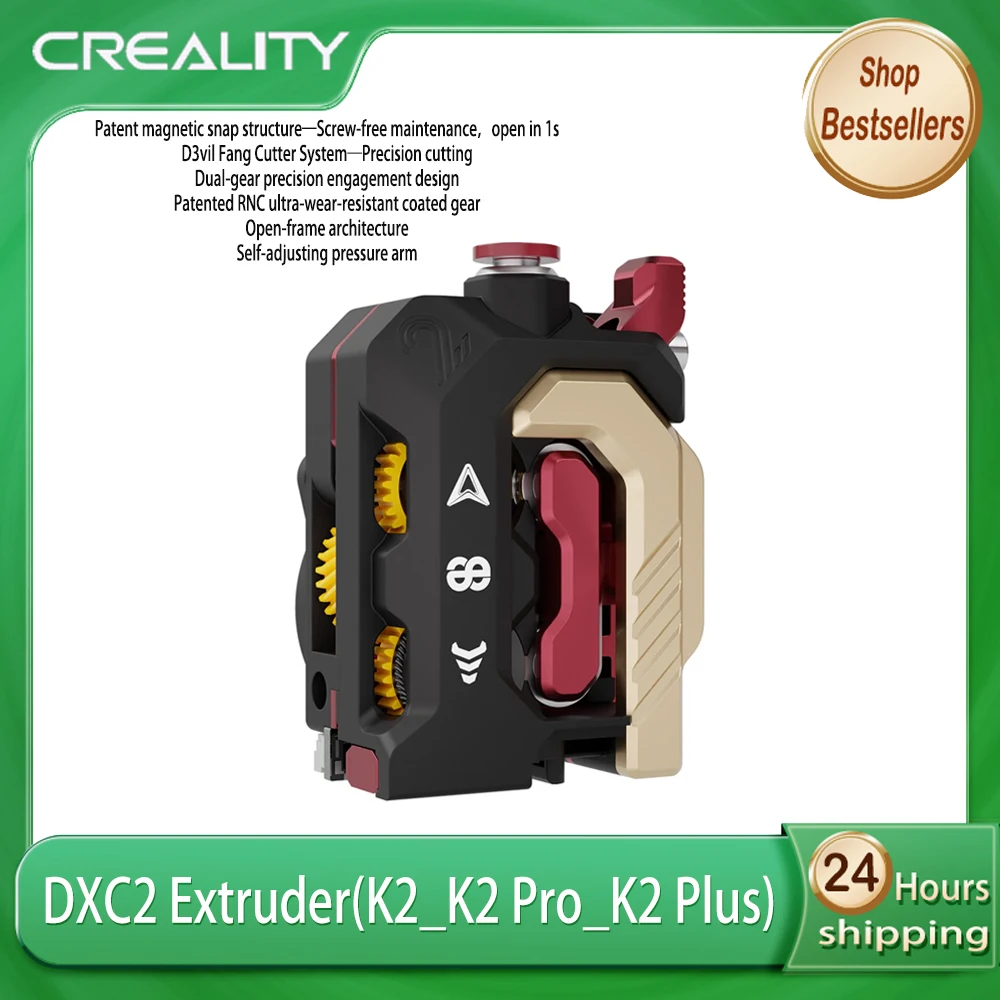 

Creality Devil Design DXC2 Extruder High-Precision Magnetic Quick-Release Upgraded Extruder for K2 K2PRO K2PLUS