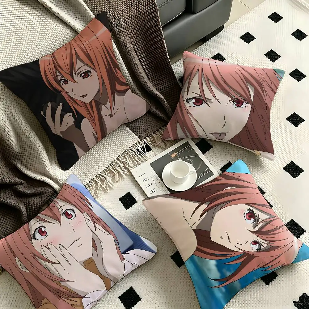 1pc Hakaze Kusaribe Blast Of Tempest Pillow Case Fashion Square Pillowcase Bedroom Sofa Room Ins Decoration Leisure