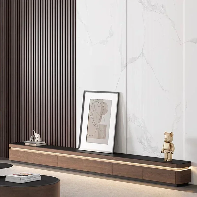 Modern Glamour Tv Stand Elegant Storage Simple Unique TV bench Decoration Wooden Television Rack Living Room Furniture