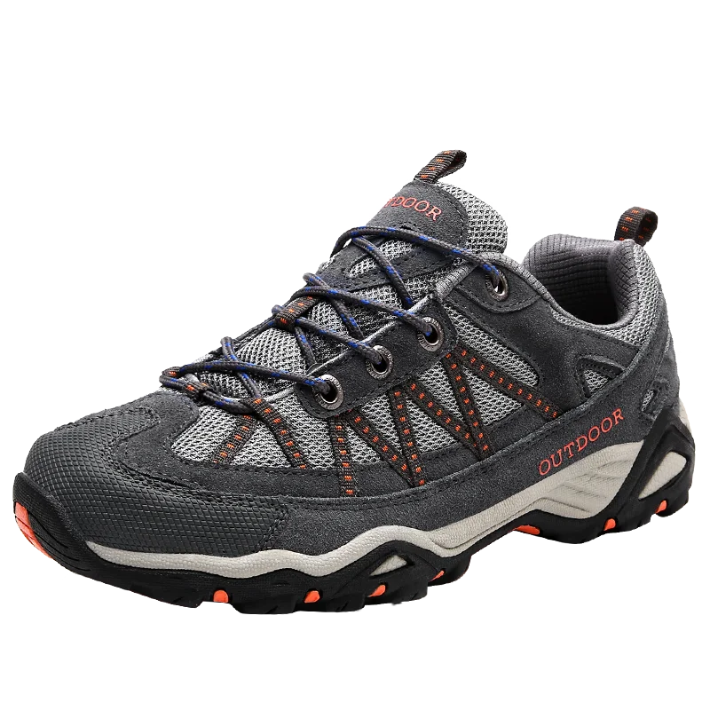 

Мужская противоскользящая и износостойкая походная дорожная обувь, модные водонепроницаемые уличные кроссовки, удобная мужская спортивная обувь