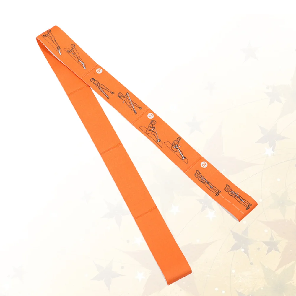

Yoga Stretching Band Premium Nylon Portable Multi-Functional Fitness Elastic Band for Women Use Improve Flexibility and Muscle