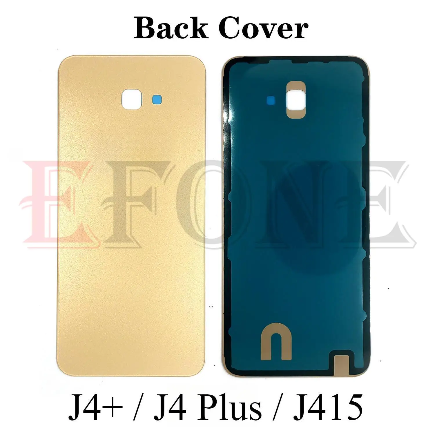 Для Samsung Galaxy J4 + J4 Plus J415 задняя стеклянная крышка батарейного отсека задняя панель дверной корпус запасные части