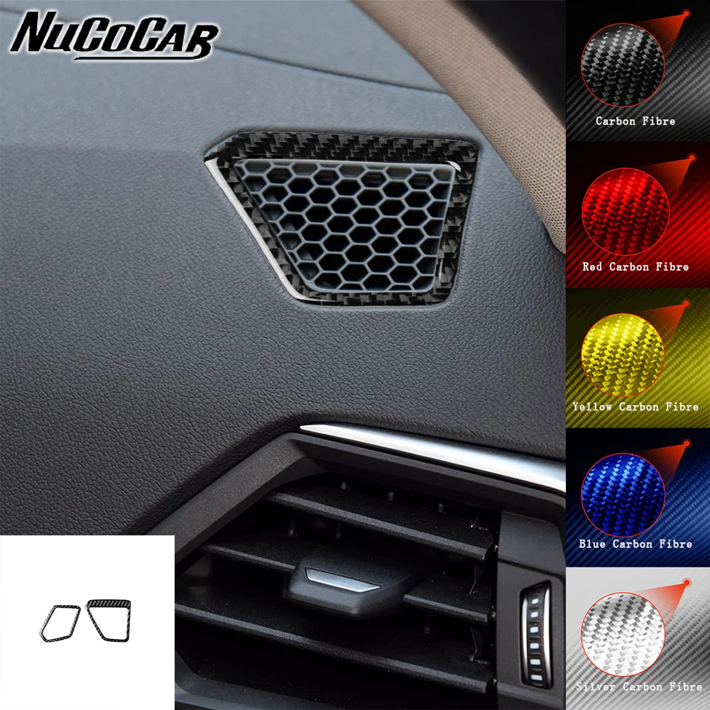 

For BMW 3 4 Series M4 G20 G28 2019-2021 Carbon Fiber Defogging Air Outlet Panel Car Interior Accessories Decorative Stickers