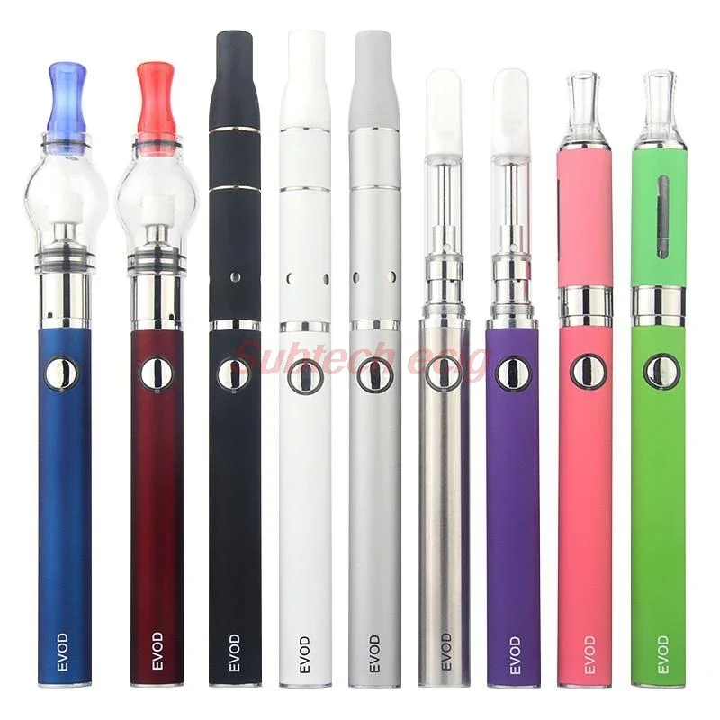 4 in 1 Vapor izer Evod Vape Pen Starter Kits mit vor CC-ELL g5 trockenem Kraut mt3 eliquid Glaskugel Wachs Zerstäuber dicke Öl ecigs