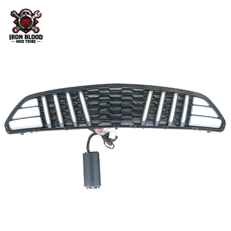 Suitable for 2015-2017 Ford Mustang, remote-controlled armor concept with cool grille effect