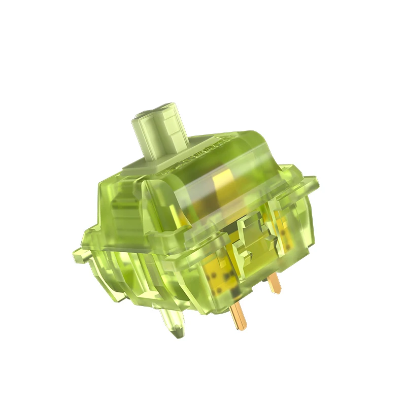 

gateron Luciola fluorescent luminous shaft body lengthening shaft core double section spring mechanical keyboard switch