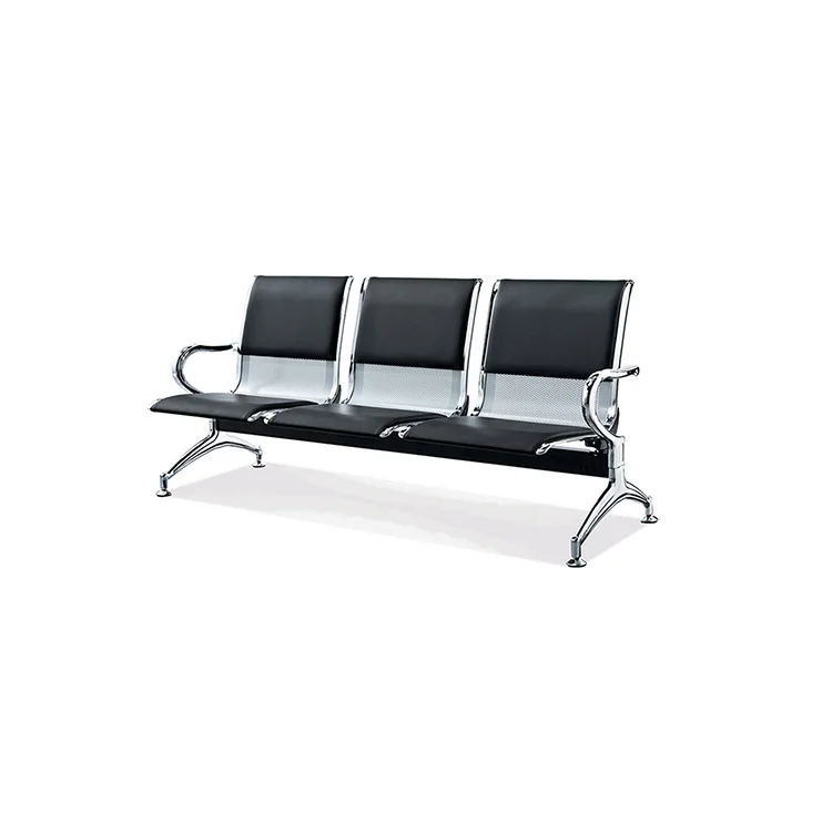 Shisheng 3 Seater Leather Airports VIP Waiting Chairs