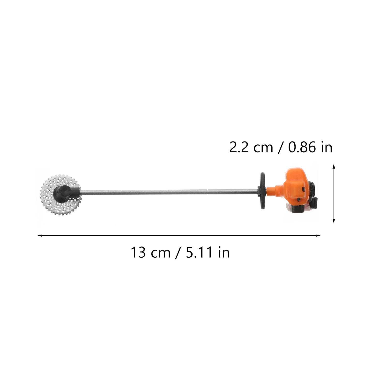 Mini cortador de grama para decoração, minúsculo cortador, casa modelo, suprimentos