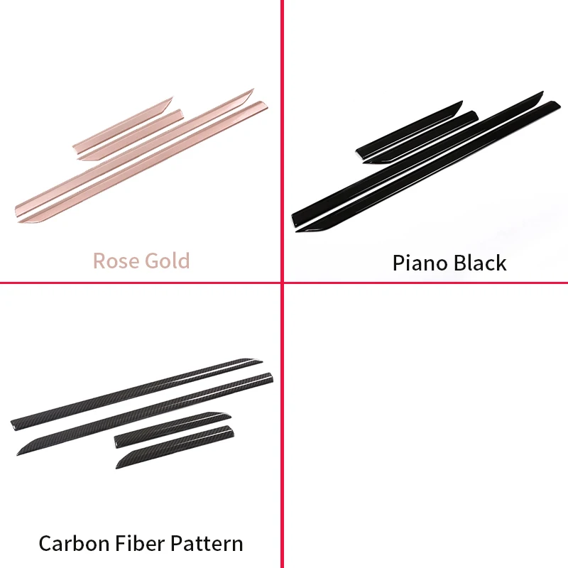 For Land Rover Range Rover Velar 2017 + Car Door Side Fender Strip Cover Trim Decoration Sticker Automotive Exterior Accessories