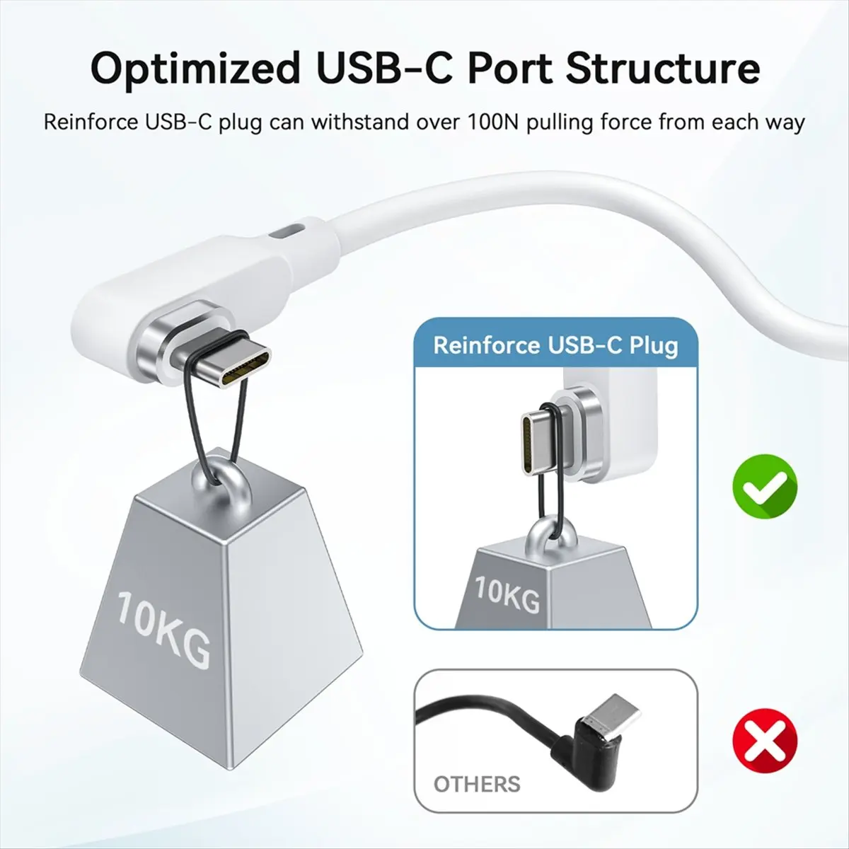 A10I  VR Link Cable Type-C USB 18W Rechargeable Fast Charging Cable for 3/3S/2/Pro/PICO4/Pro/Ultra