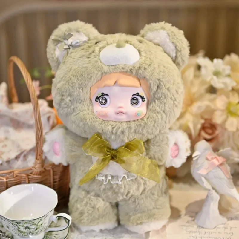 Genuine Spot Nommi Glutinous Rice Child 400% Large Body Good Night Bear Series Plush Tide Play Blind Box Ornament Doll Gift