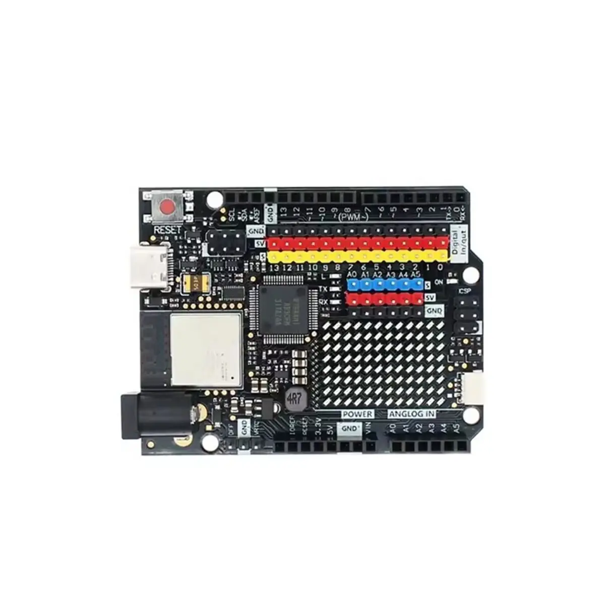 Y616A*☀▃R4 WiFi Edition Development Board ATmega32U4 Microcontroller USB Programming STEM Learning Controller Module