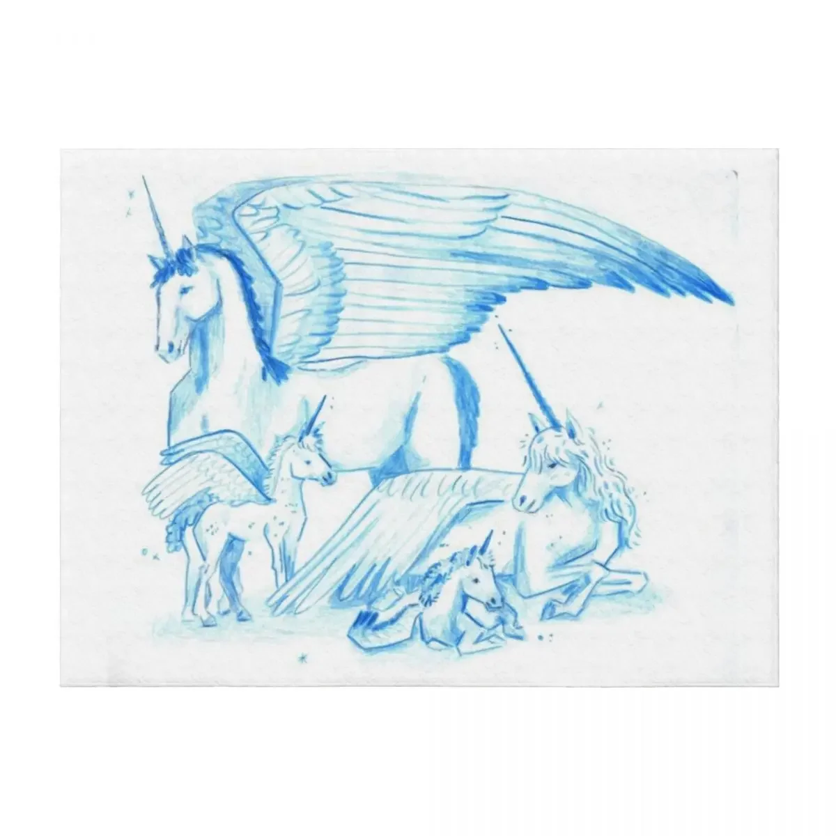 

Keeper Of The Lost Cities Alicorns Throw Blanket Sofa Throw Sofas Luxury Throw heavy to sleep Blankets