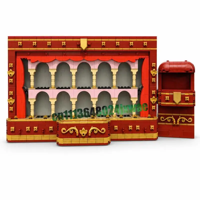 1904PCS Puppet Character Figures Display Stand MOC Model Custom Puzzle DIY Assembly Creative Building Blocks Collection Toy Gift