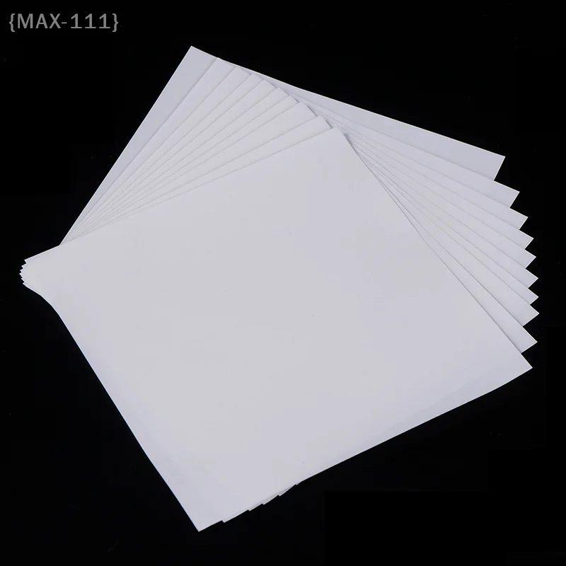 【F2-MAX-111】XVT Professional Double-Sided Table Tennis Glue Paper - 10Pcs Easy Assemble with Strong Stickly Adhesive for Racket