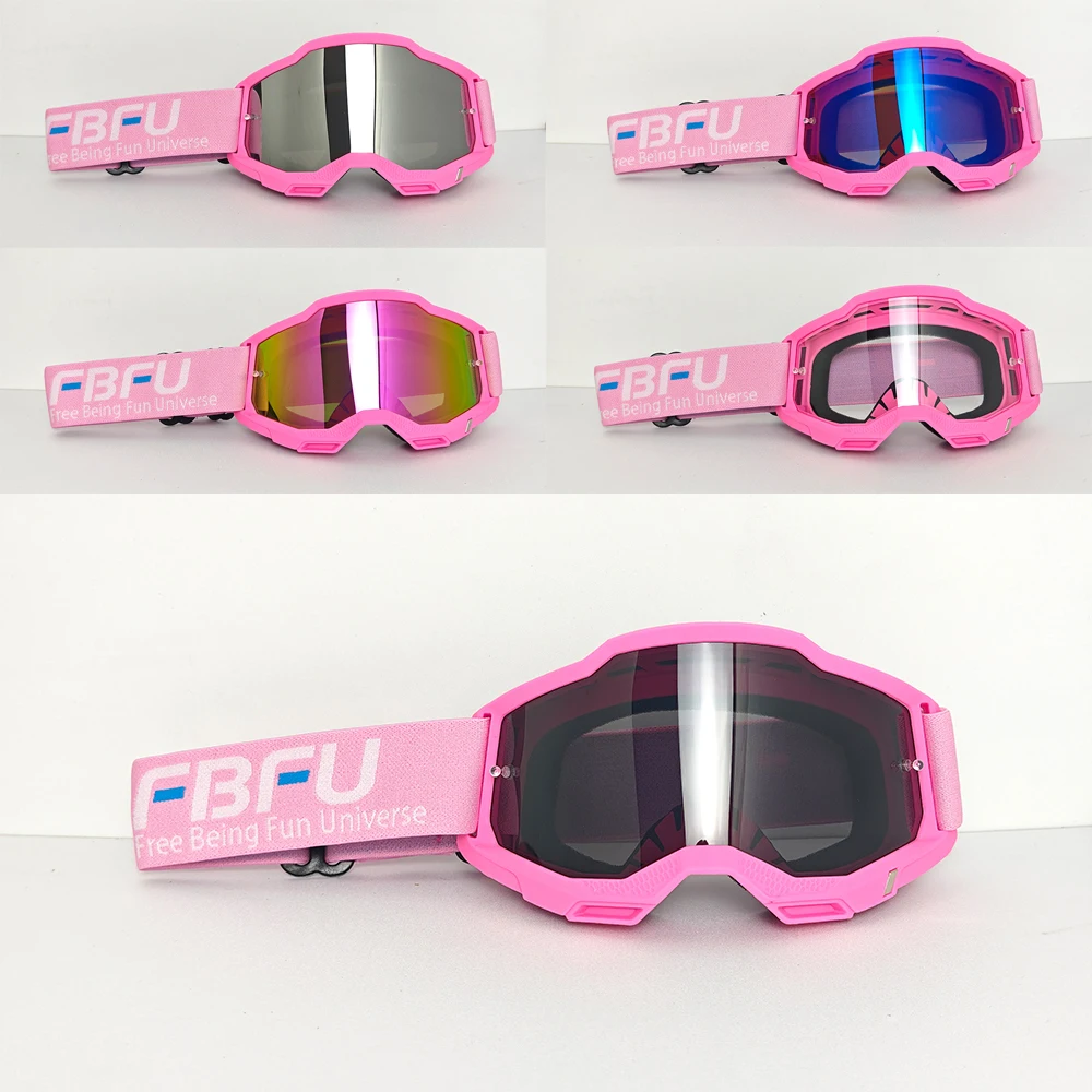 

2025 Fashion FBFU High Def Ski Goggles Man Woman , Breathable, Four Seasons, Protective for Snow Mountain ATV BMX MTB Off-Road